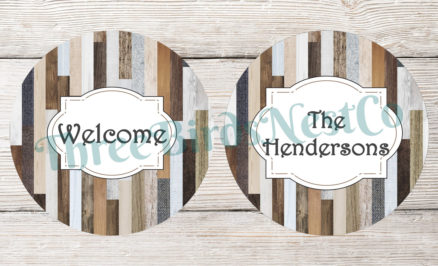 Pallet Wood Welcome Sign
