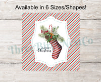 
              Merry Christmas Stocking Sign
            