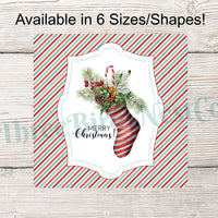 Merry Christmas Stocking Sign