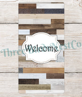 
              Pallet Wood Welcome Sign
            