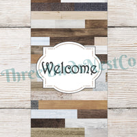 Pallet Wood Welcome Sign