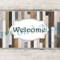Pallet Wood Welcome Sign