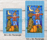 
              Fall Night Scarecrow Sign
            