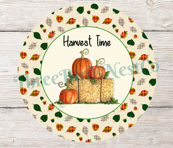 Autumn Blessings - Fall Welcome Sign - Thanksgiving Sign - Fall Wreath Sign - Pumpkin Sign - Autumn Wreath - Autumn Sign - Harvest Sign