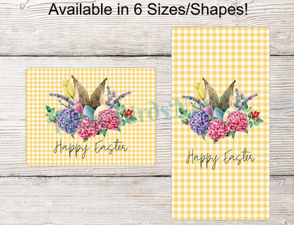 Happy Easter Hydrangea Bunny Ears Sign