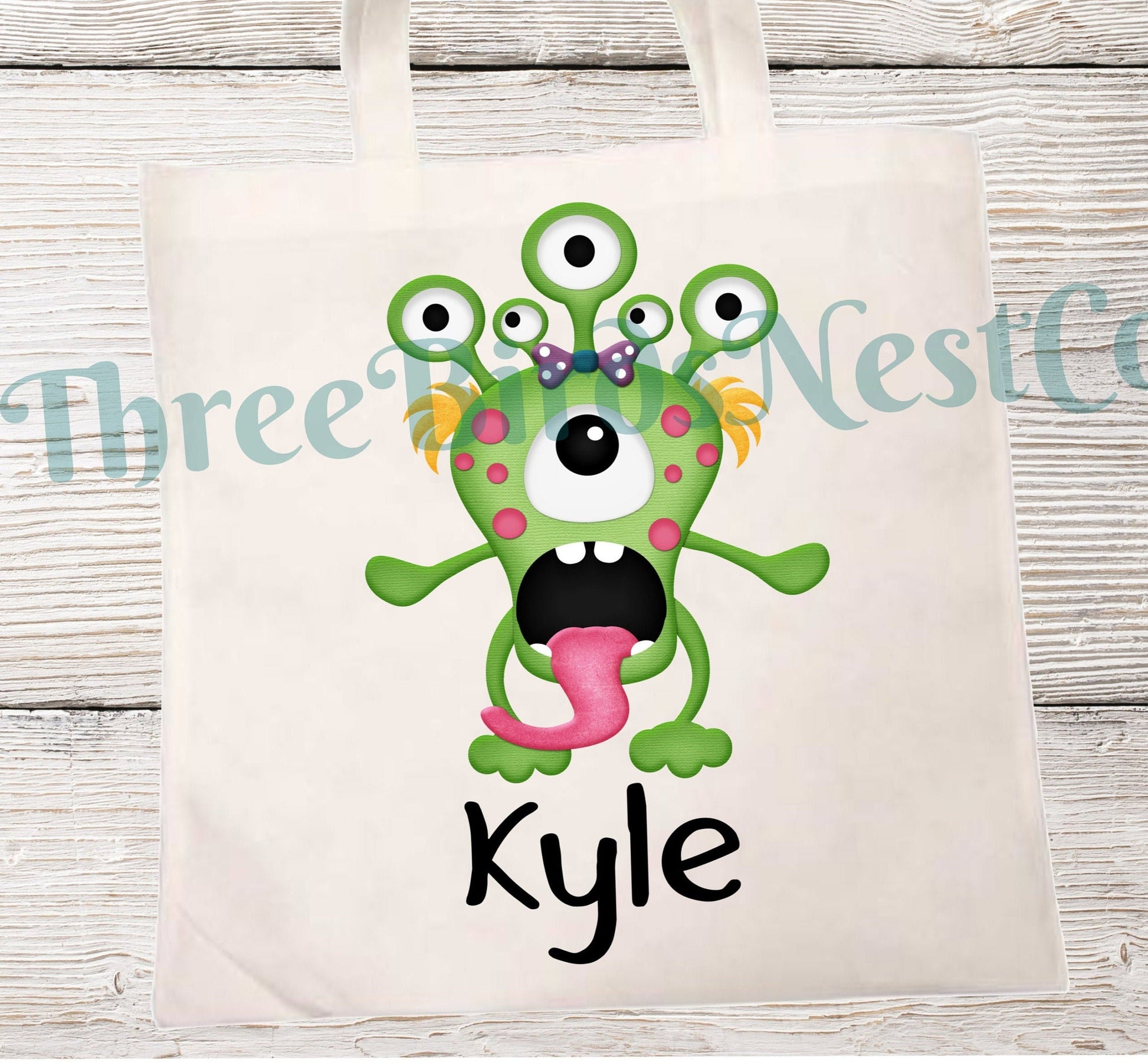 Personalized Halloween Candy Tote Bag - 2 Sizes and Many styles available!
