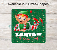 
              I Know Santa Christmas Elf Sign
            
