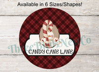 
              Christmas Wreath Sign - Snowman Sign - Winter Wreath Signs - Candy Cane Sign - Christmas Signs - Christmas Cookies - Winter Wreath Sign
            