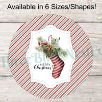 Merry Christmas Stocking Sign