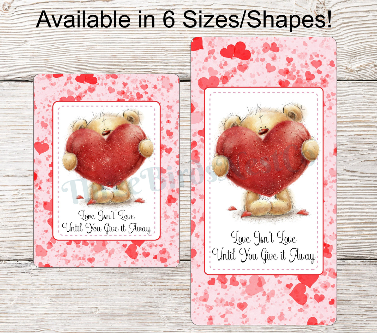 Valentines Day Teddy Bear Sign