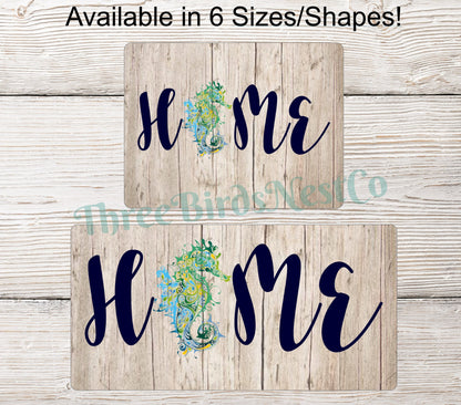 Seahorse Home Sign