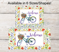 
              Wildflower Bicycle Welcome Sign
            