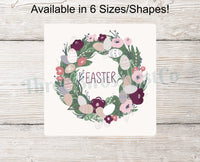 
              Happy Easter Eggs Wreath Sign
            