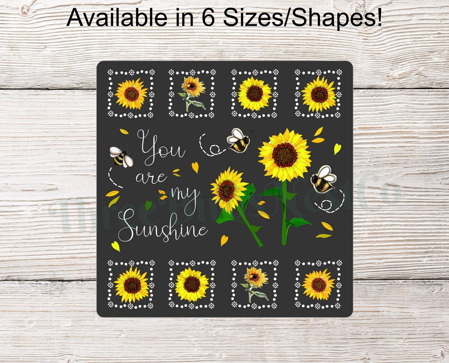 Sunflower Wreath Sign - You Are My Sunshine Sign - Sunshine Wreaths - Sunflower Sign