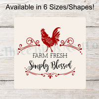 Farm Fresh Simply Blessed Sign