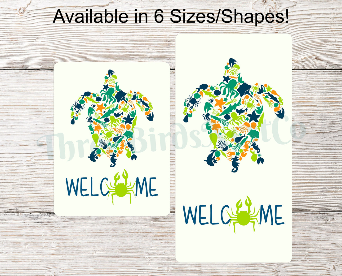 Welcome Zentangle Sea Turtle