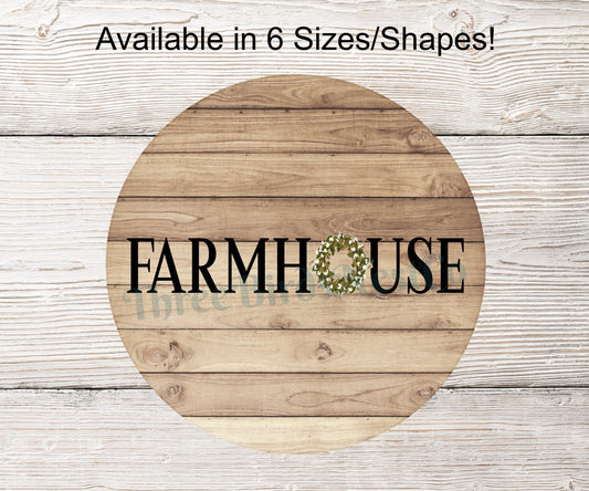 Home Wreath Sign - Cotton Sign - Cotton Wreath - Farmhouse Cotton - Farmhouse Wreath
