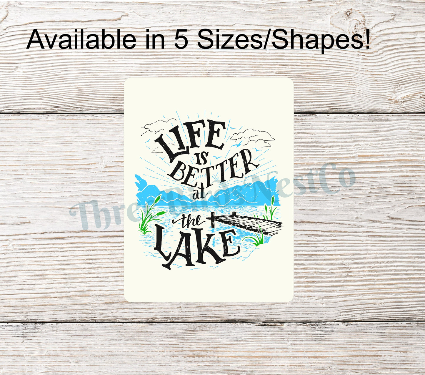 Life is Better at the Lake Sign