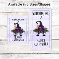 Witching You a Happy Halloween Witch Hat Sign