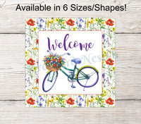 
              Wildflower Bicycle Welcome Sign
            