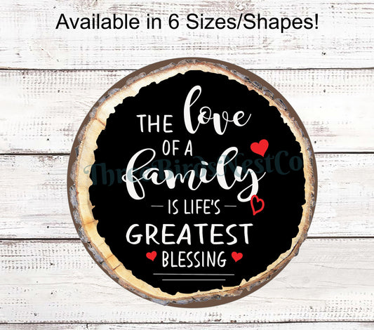 Family Love Sign