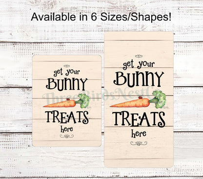 Bunny Treats Easter Sign