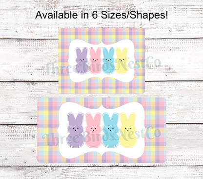 Marshmallow Easter Bunnies Sign