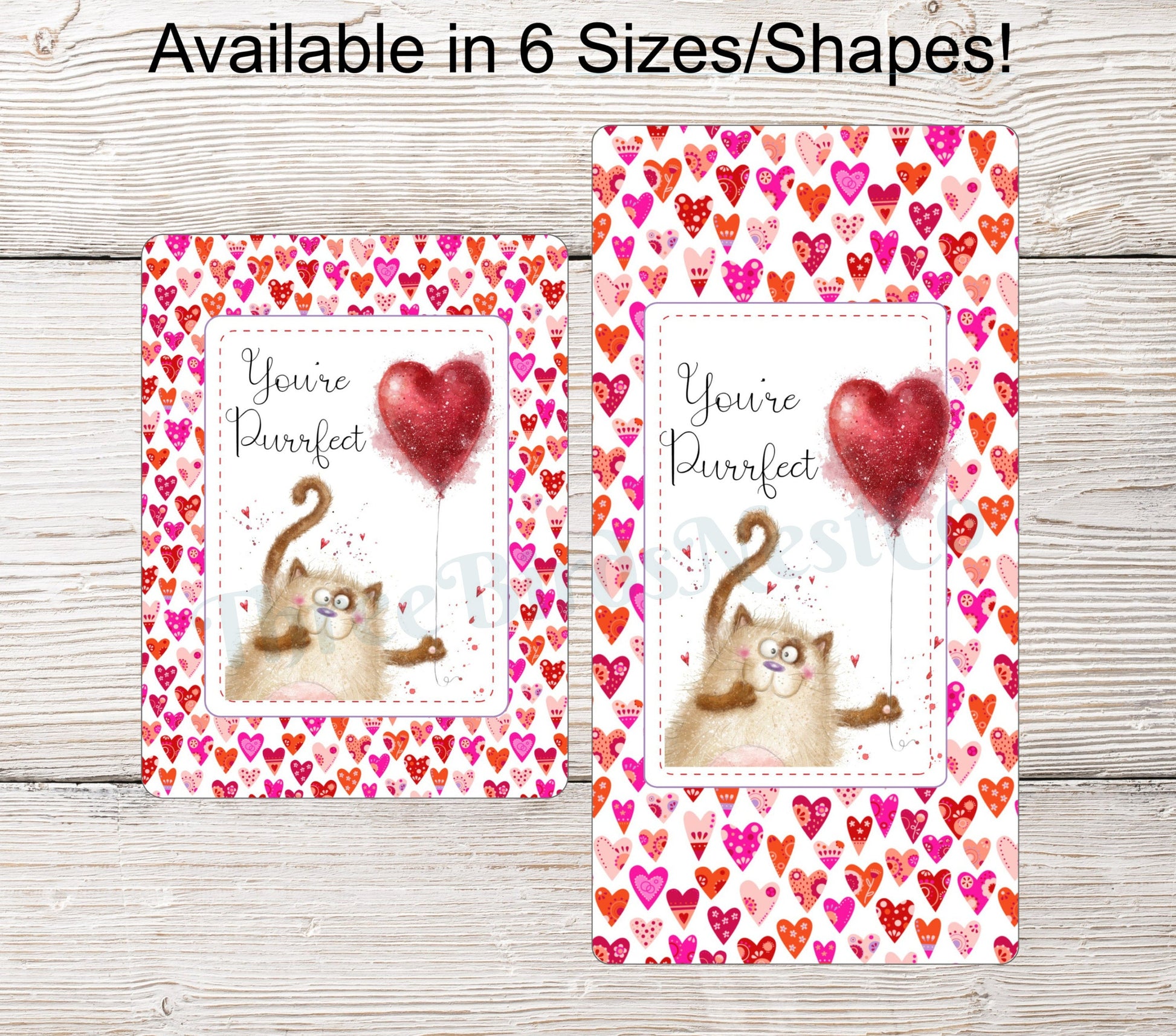 Valentines Day Sign - Cat Sign - Love Sign - Valentines Sign - Valentines Wreath - Cat Wreath Sign