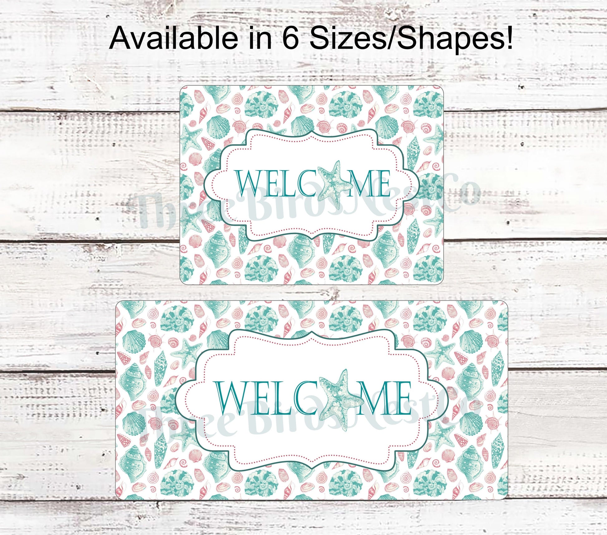 Beach Wreath Sign - Starfish Sign - Starfish Wreath - Starfish Decor - Beach Wreath - Beach Decor - Beach Welcome Sign