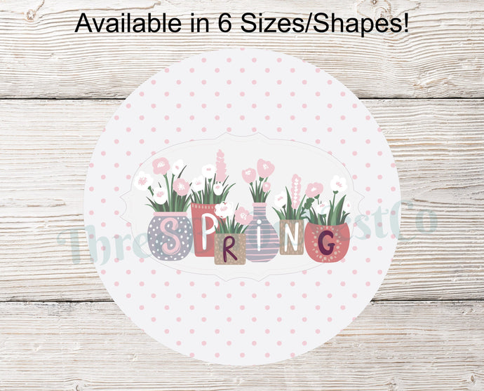 Welcome Wreath Sign - Floral Wreath Sign - Spring Welcome Sign - Spring Wreath Signs - Everyday Signs - Everyday Wreath