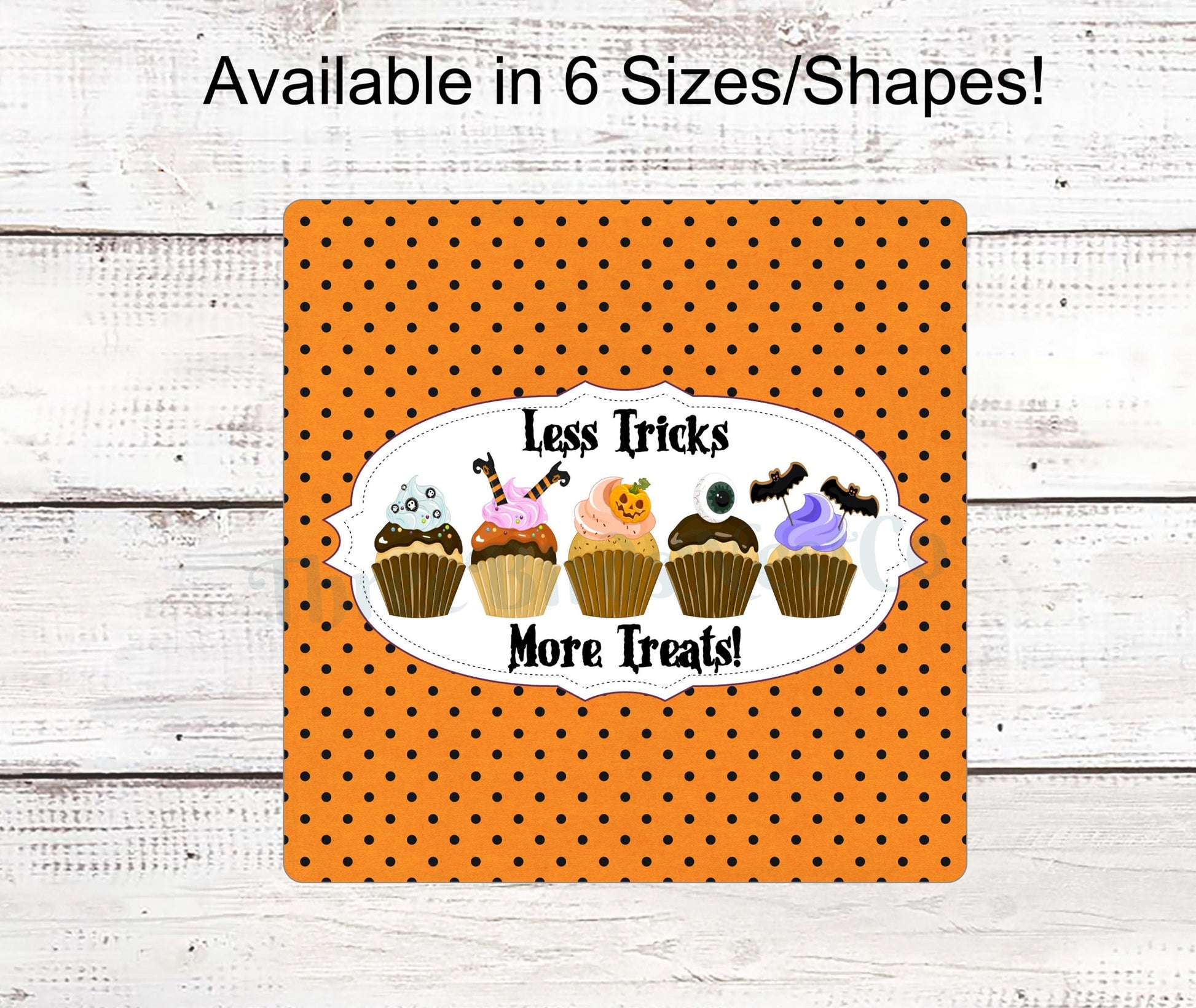 Halloween Signs - Halloween Cupcake - Halloween Wreath - Halloween Wreath Attachments - Halloween Decor - Halloween Candy