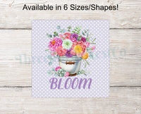 
              Floral Wreath Sign - Spring Wreath Signs - Bloom Sign - Floral Sign - Welcome Wreath Sign - Bloom Wreath Sign - Everyday Sign
            