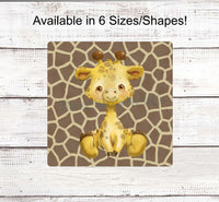 
              Baby Giraffe Sign
            