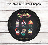 
              Chalkboard Cupcakes Sign
            