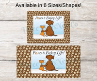 
              Paws and Enjoy Life Cat and Dog Sign
            