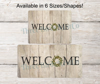 
              Welcome Wreath Sign - Cotton Sign - Cotton Wreath - Welcome Cotton Wreath - Farmhouse Cotton - Farmhouse Wreath
            