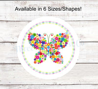 
              Bright Floral Butterfly Welcome
            