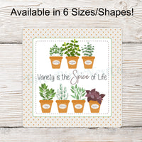 Country Kitchen Signs - Kitchen Signs - Spice Sign - Kitchen Spices - Spice of Life