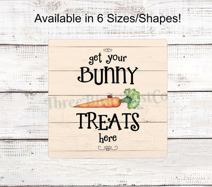 Bunny Treats Easter Sign