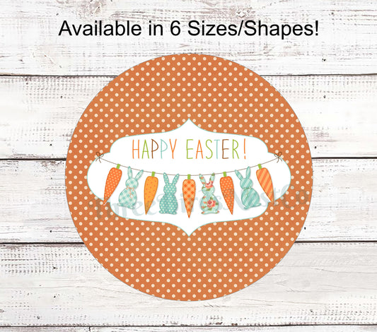 Happy Easter Bunny Clothesline Sign