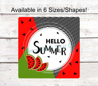 
              Watermelon Wreath Sign - Watermelon Welcome Sign - Watermelon Sign - Welcome Wreath Sign - Summer Wreath Sign - Watermelon Wreath
            