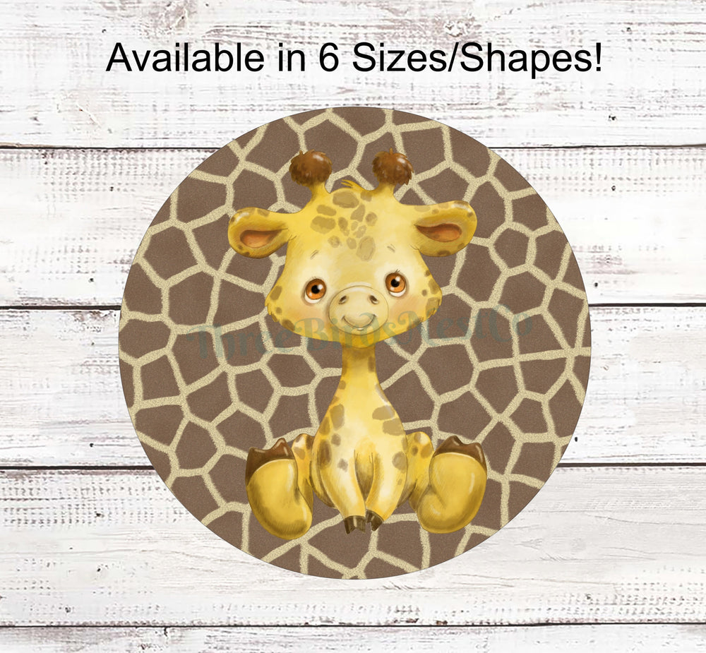 Baby Giraffe Sign