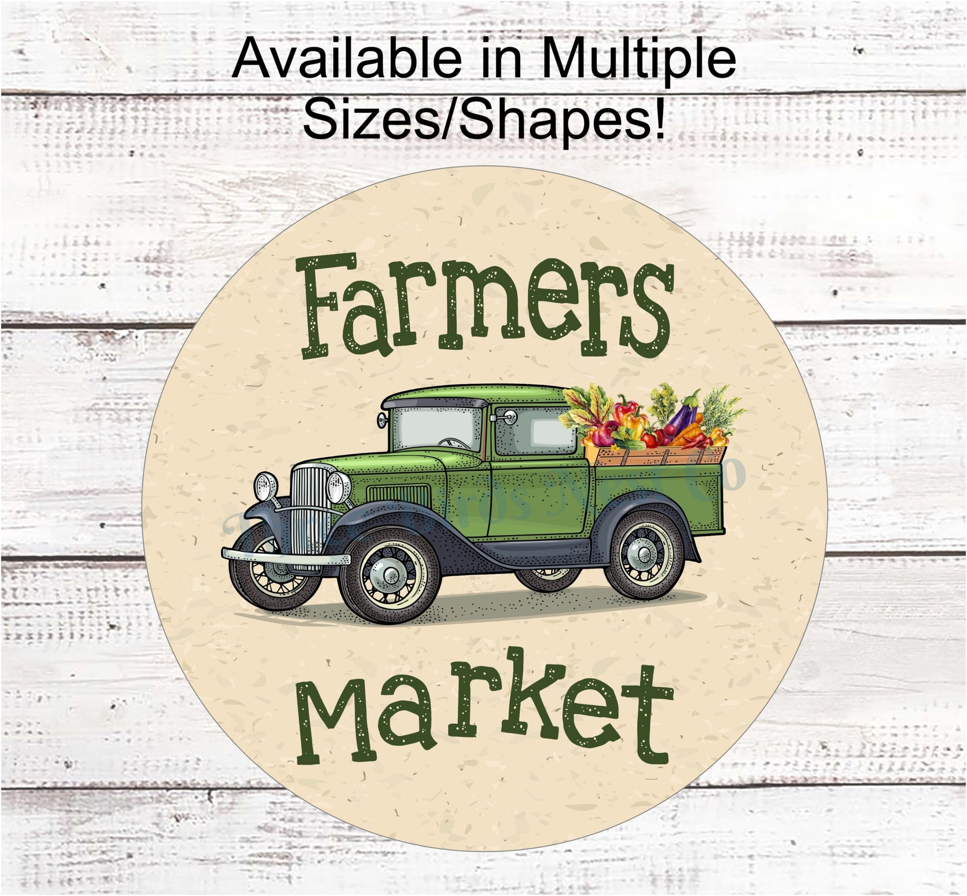 Farmers Market Truck - Farmers Market Sign - Farmers Market Vintage - Farmers Market Stand - Farmers Market Wreath - Old Truck Signs