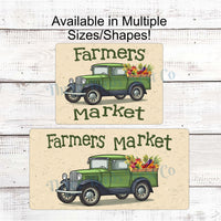 Farmers Market Truck - Farmers Market Sign - Farmers Market Vintage - Farmers Market Stand - Farmers Market Wreath - Old Truck Signs