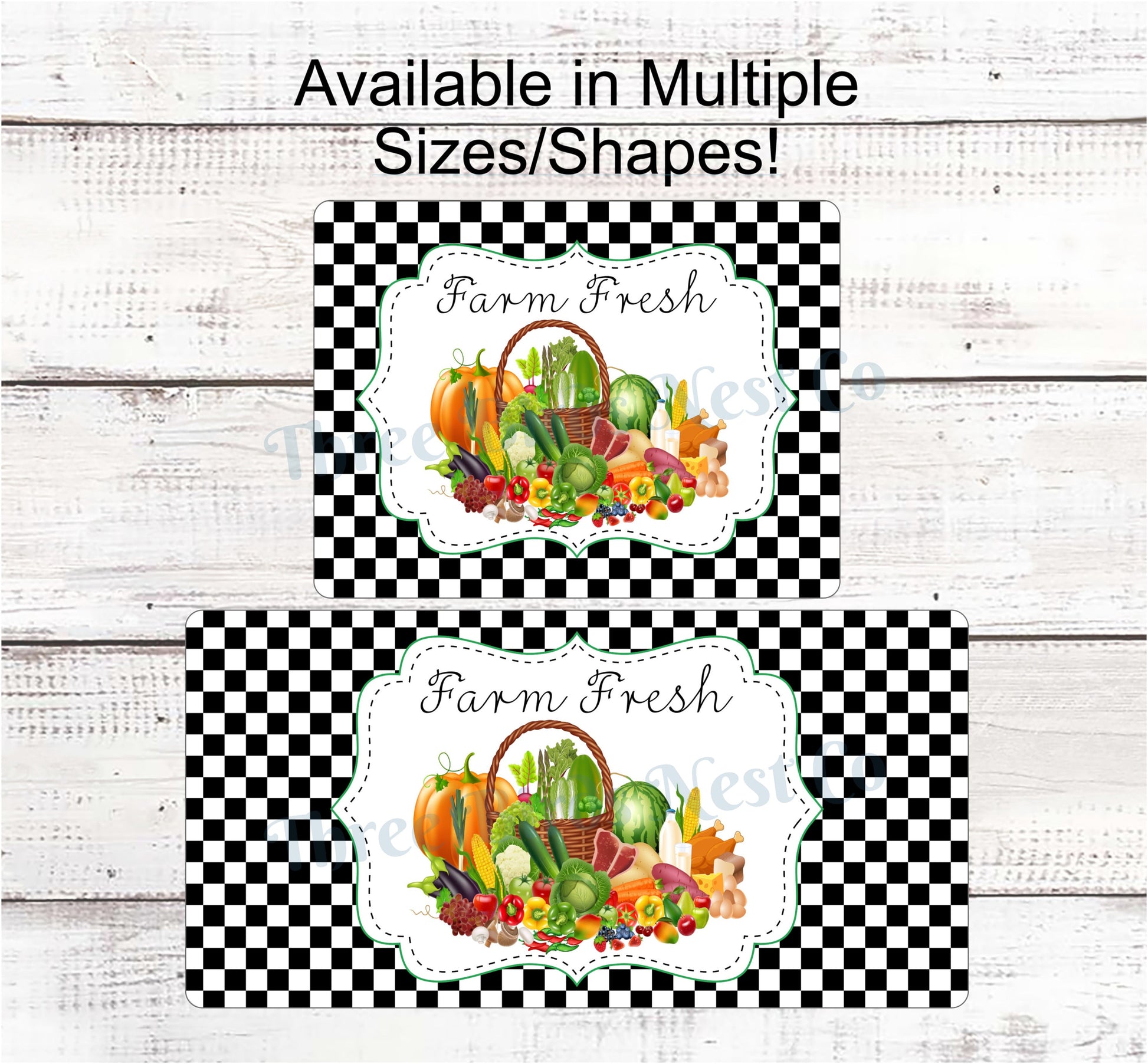 Farmers Market Sign - Farm Fresh Sign - Farmers Market Stand - Farmers Market Wreath - Vegetable Sign - Farm Wreath Signs