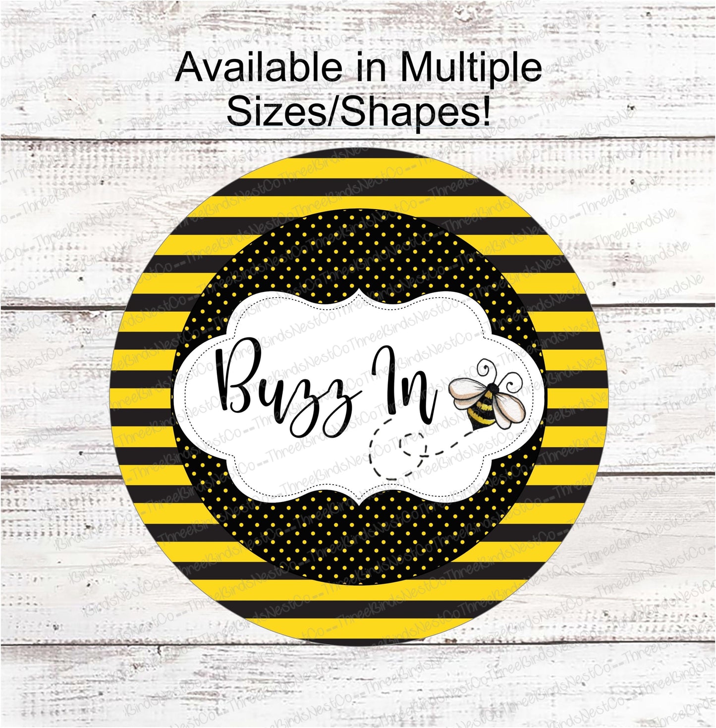 Buzz Inn Bee Sign