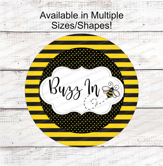 Buzz Inn Bee Sign