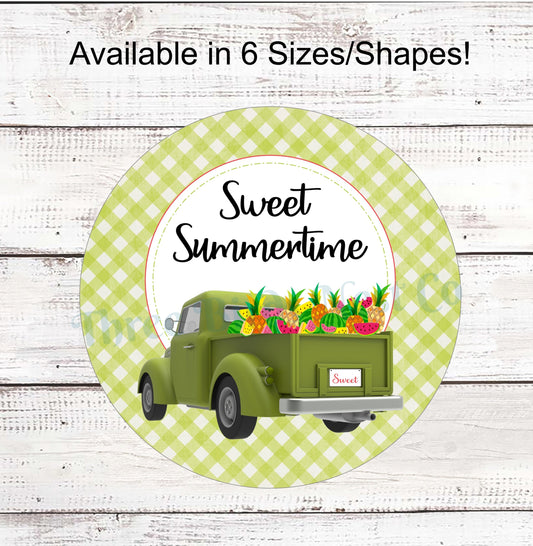 Sweet Summertime Watermelon and Pineapple Truck