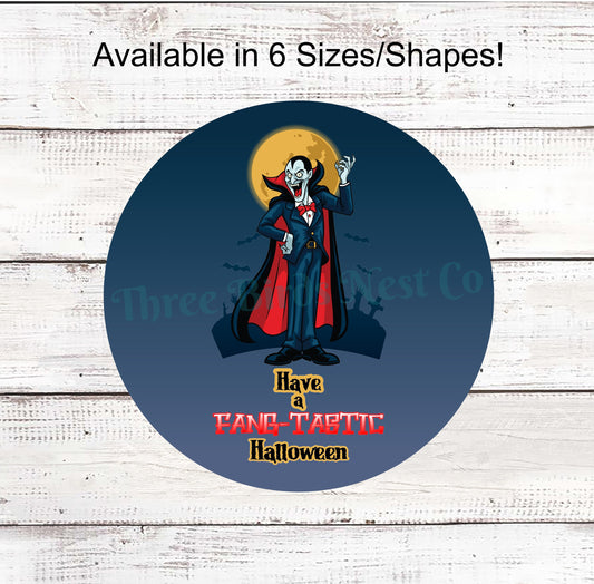 Fangtastic Vampire Halloween Sign