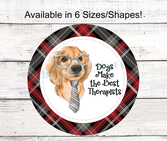 Dog Therapist Sign